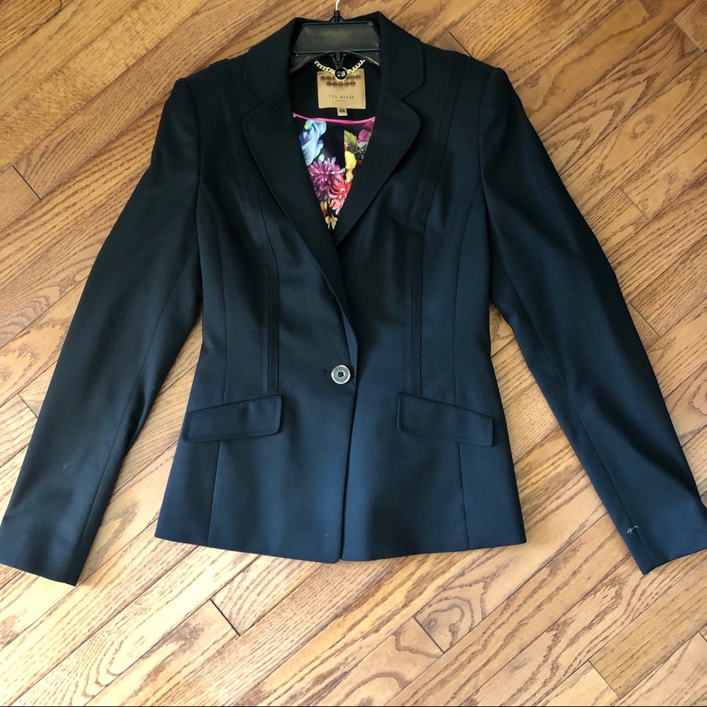 NWOT Ted Baker Wool Blend Blazer